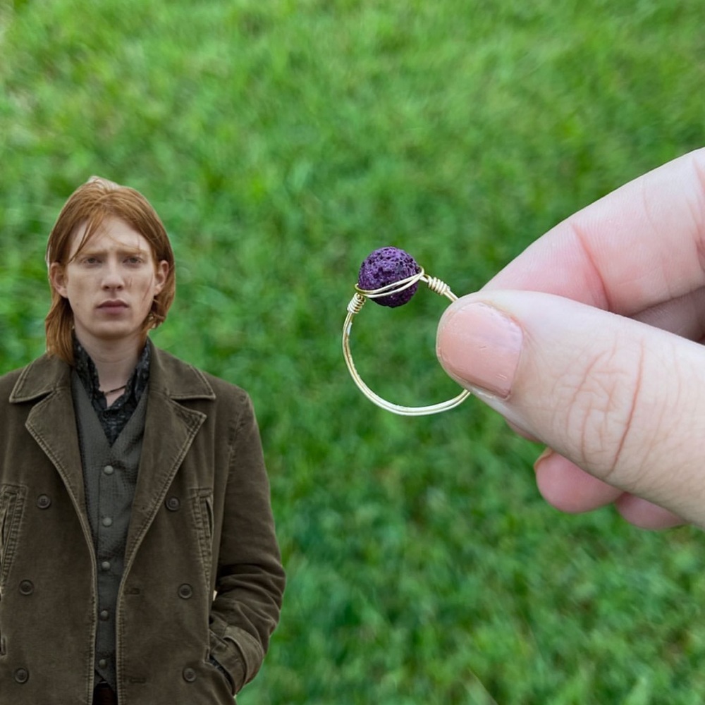 Bill Weasley inspired ring